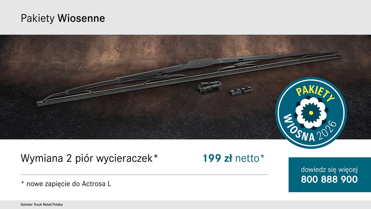 Pióra wycieraczek z wymianą