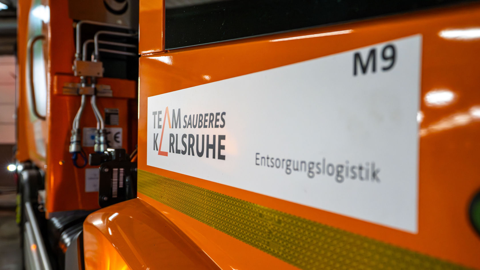 Nahaufnahme Logo Team Sauberes Karlsruhe
