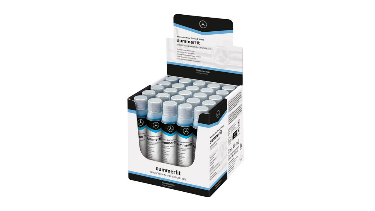 SUMMERFIT, 40 ml Ljetni koncentrat za pranje vjetrobranskog stakla, 40 ml koncentrata za 4 litre tekućine | A9909860000 13