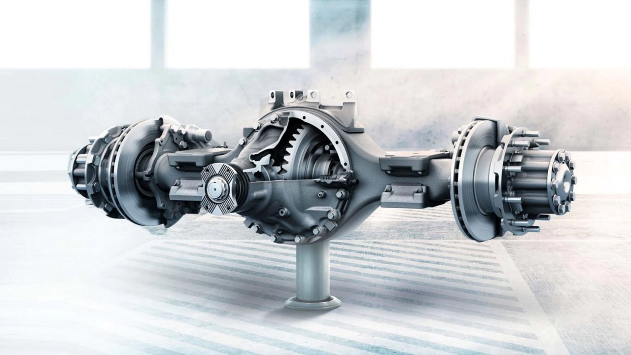 Powertrain axle systems.