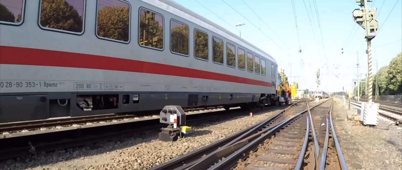 Schoonmaker op het spoor.