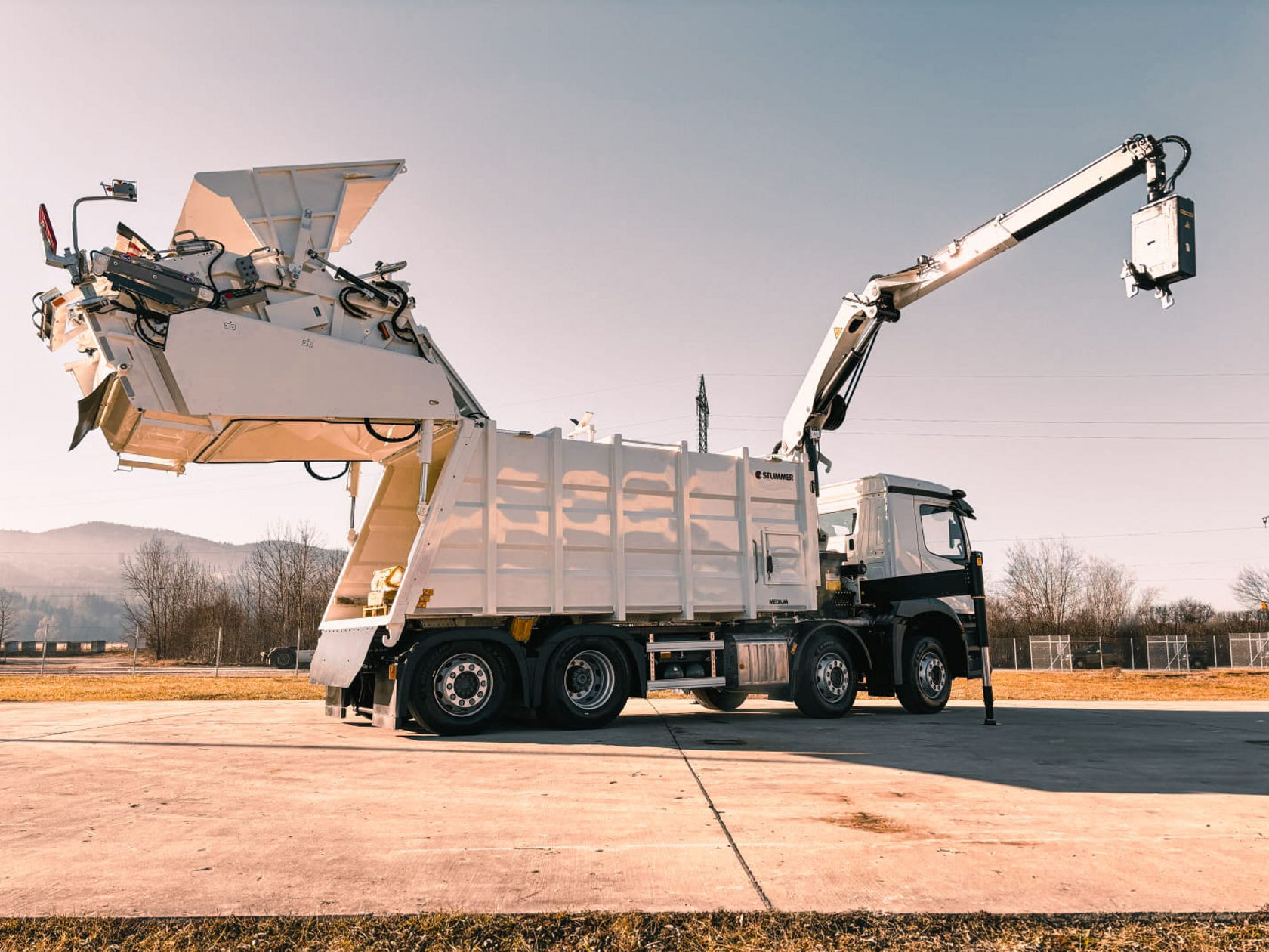Übergabe des 15.000sten Mercedes-Benz Lkw an Rethmann-Gruppe