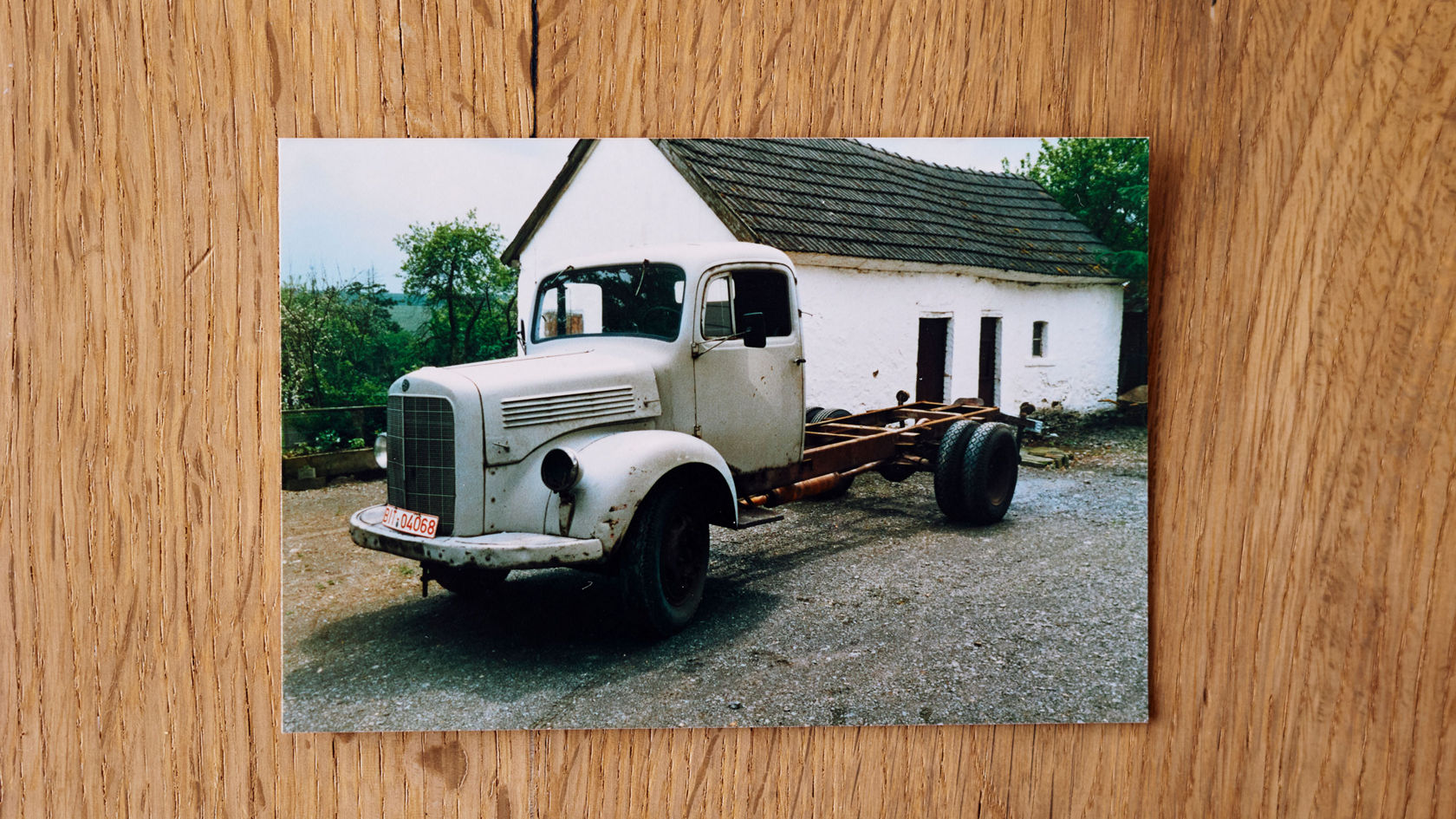 Right at the start: The L 3500 of the Henke haulage company