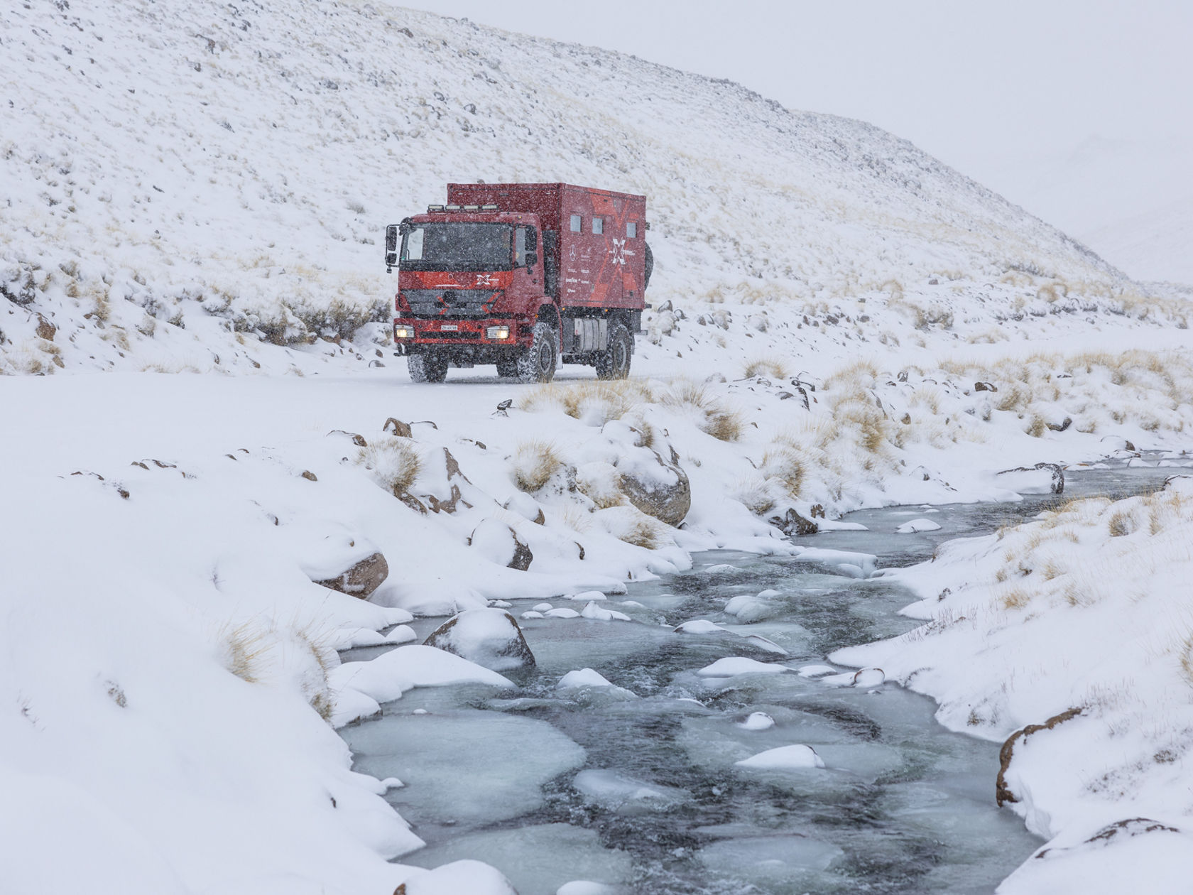 4-Xtremes – Parte 80: Con el Axor por la nieve y el hielo