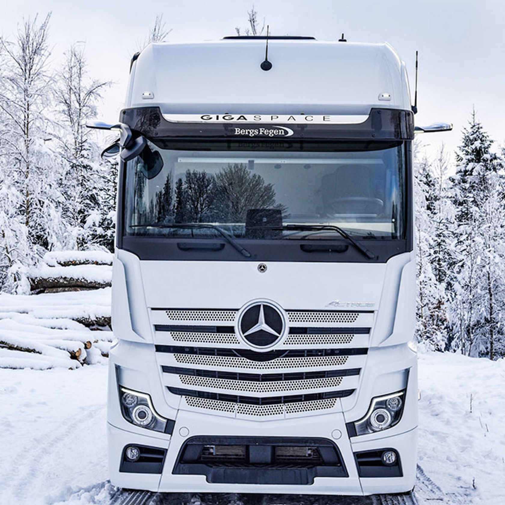 Actros Timmerbil