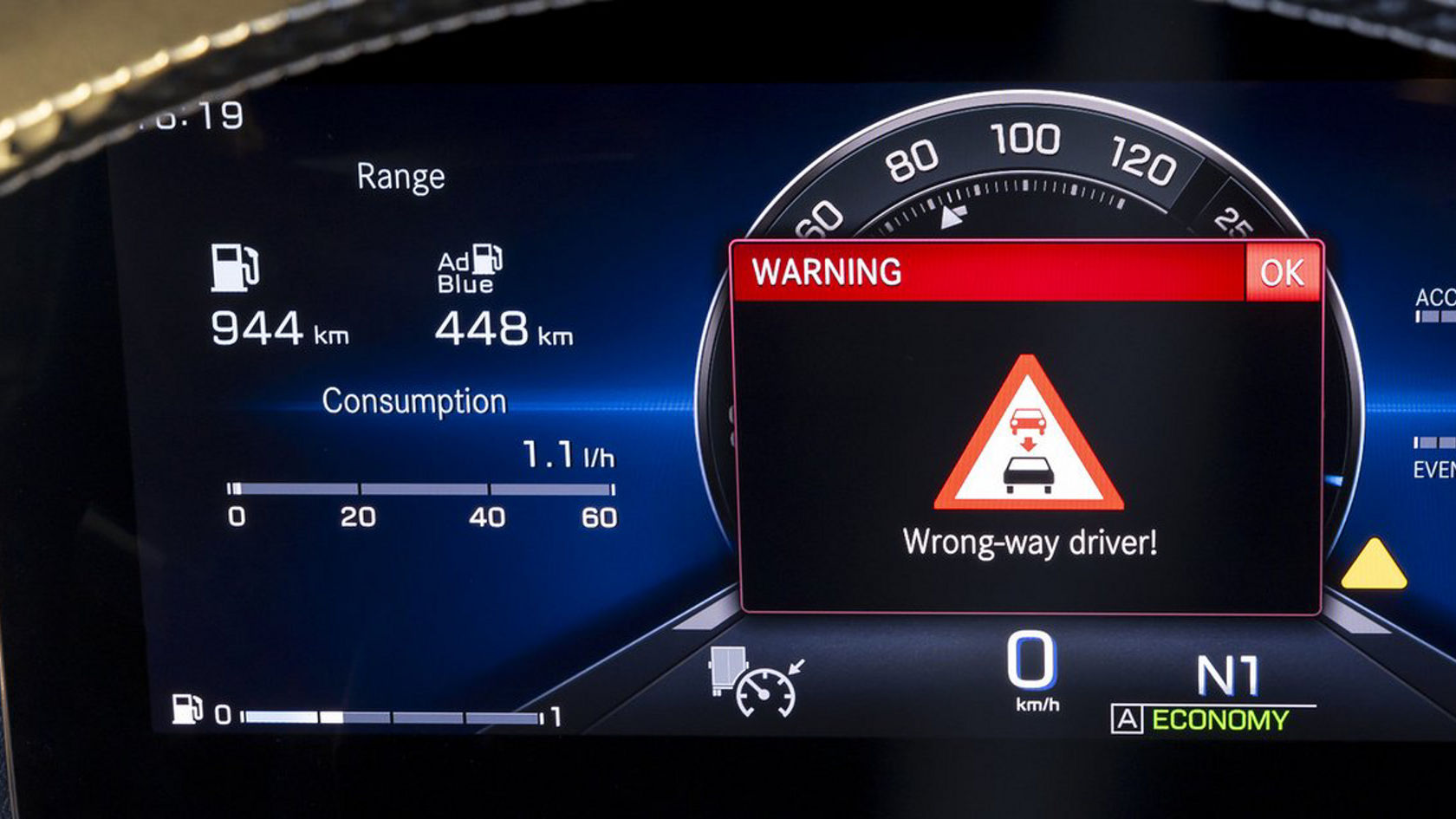 Προειδοποιήσεις κυκλοφορίας TruckLive Connected