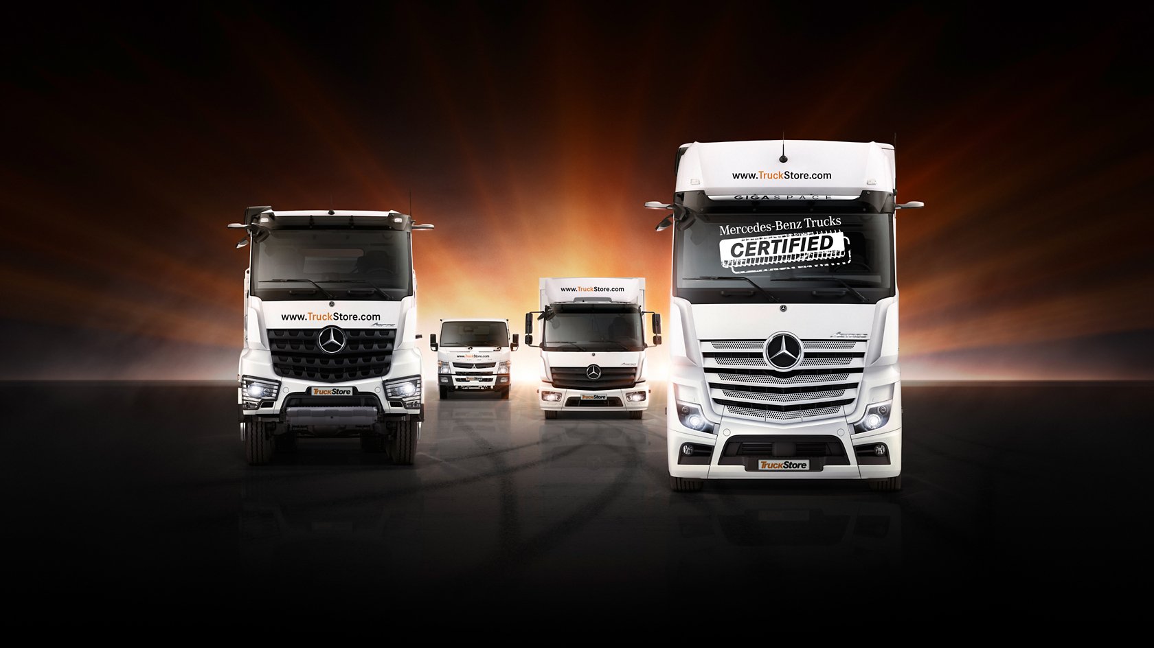 Camions d'occasion chez TruckStore – le plus grand concessionnaire de véhicules industriels d'Europe