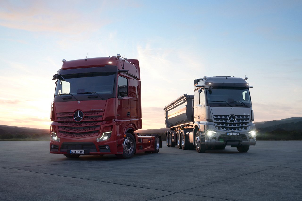Kuljettajakoulutusten Mercedes‑Benz Trucks