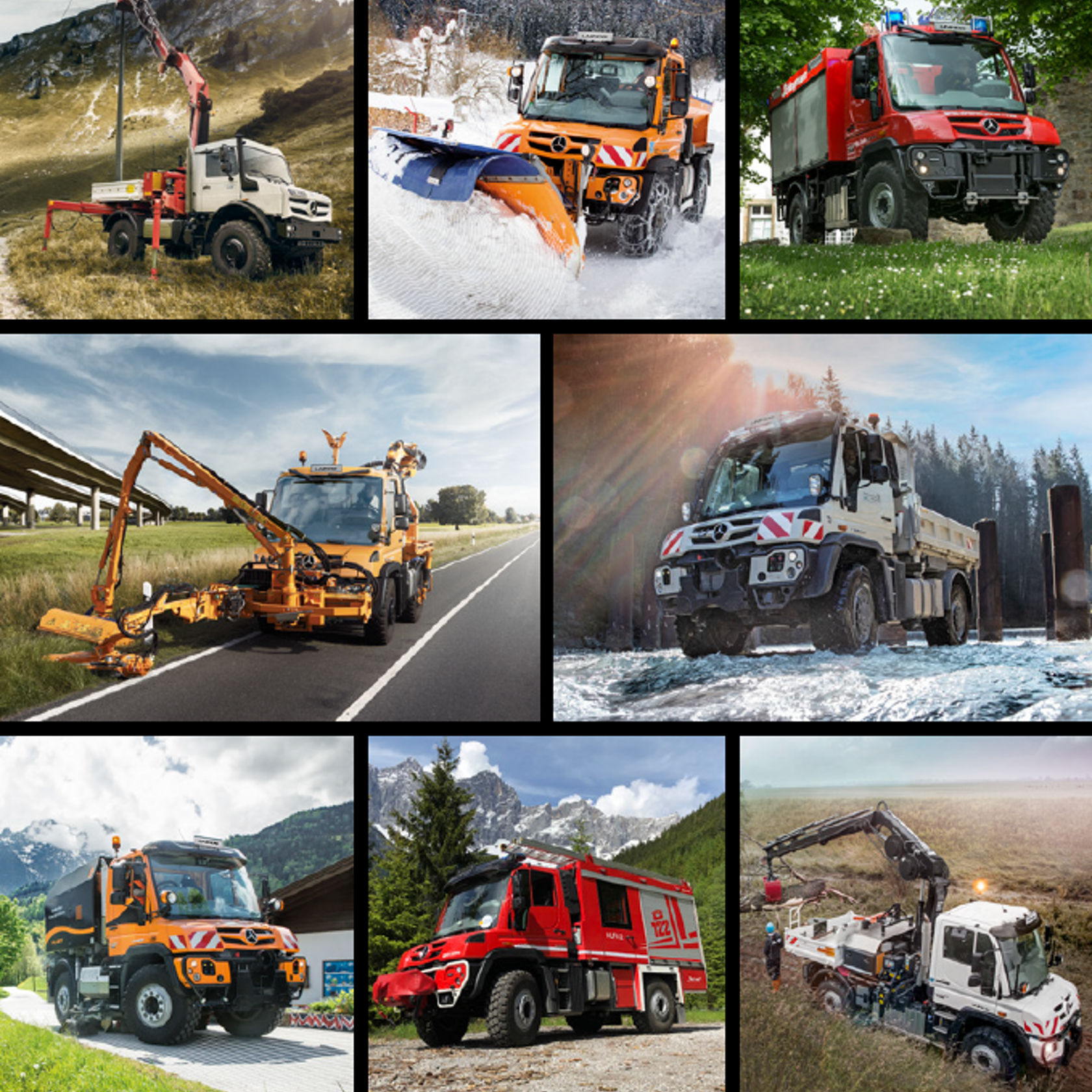 Hochgeländegängiger Unimog | Mercedes-Benz Trucks Österreich