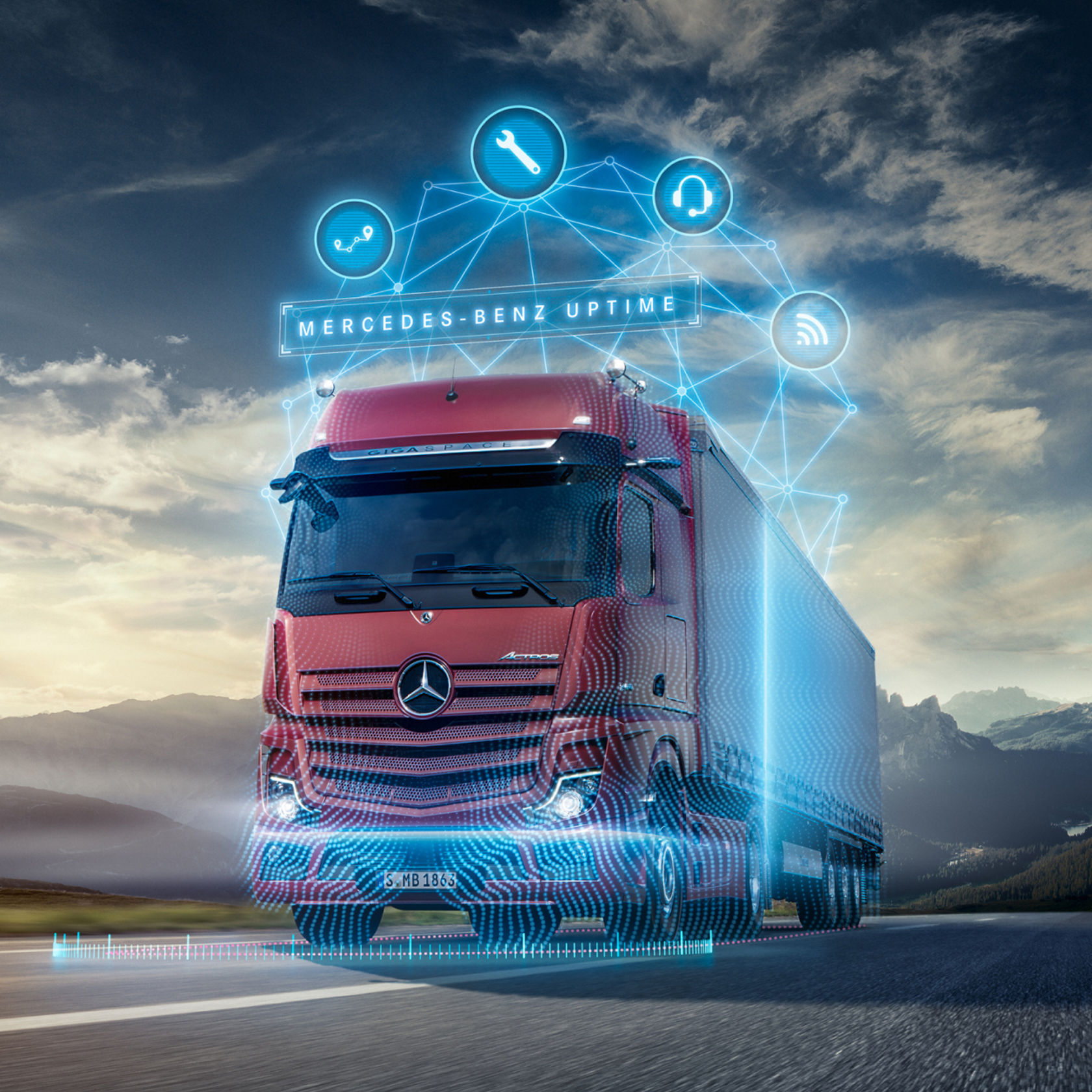 Mercedes-Benz Trucks Uptime