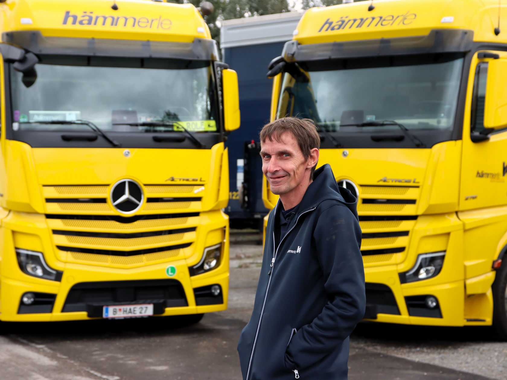 Die Mission von Roland und seinem Actros L