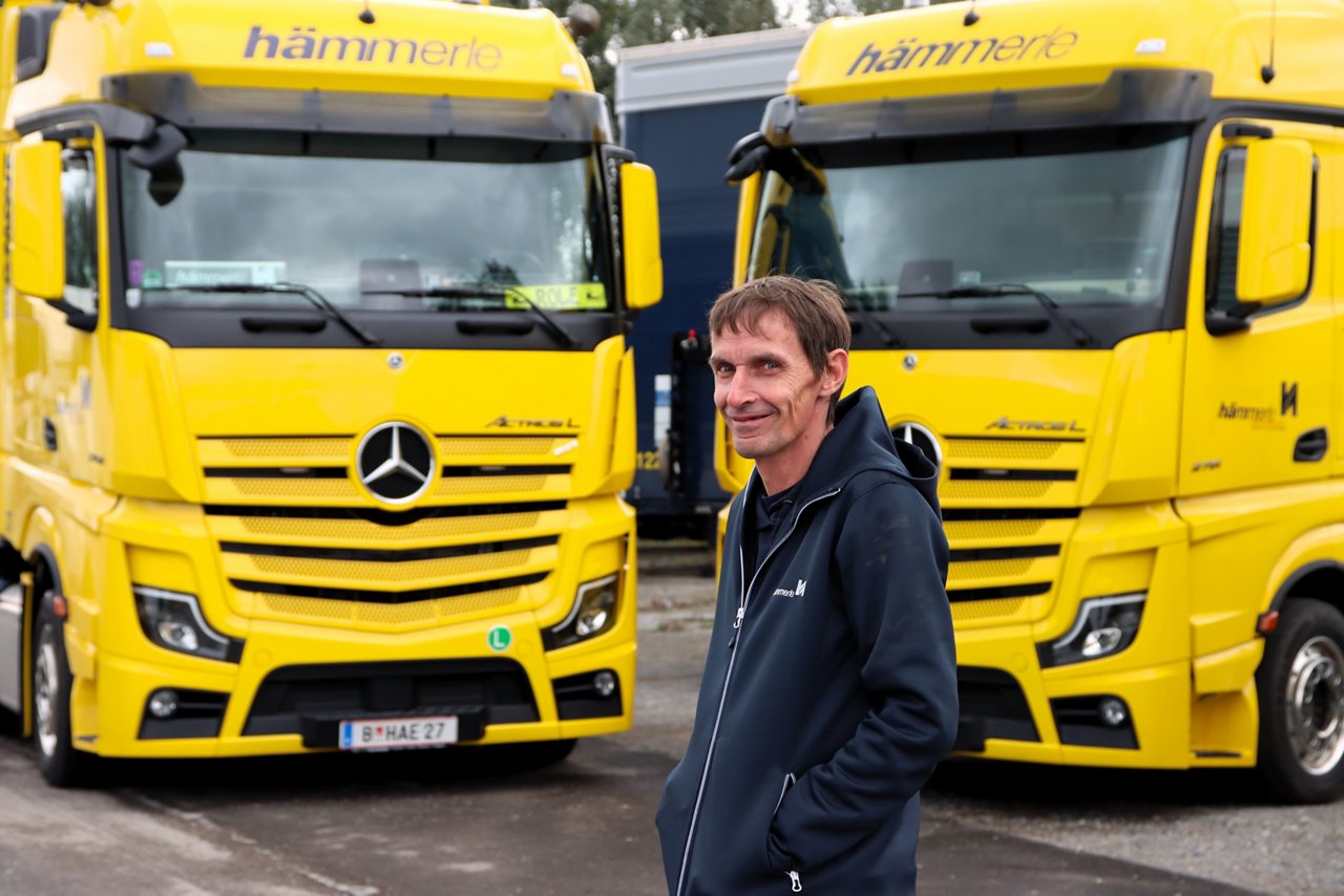 Die Mission von Roland und seinem Actros L