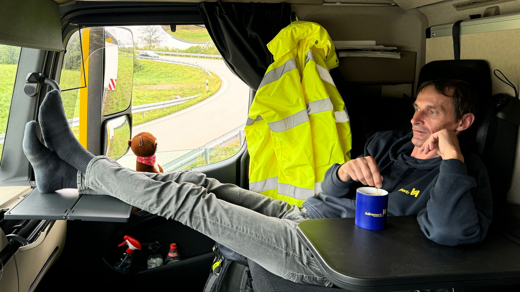 Roland im Loungesessel des SoloStar Concepts